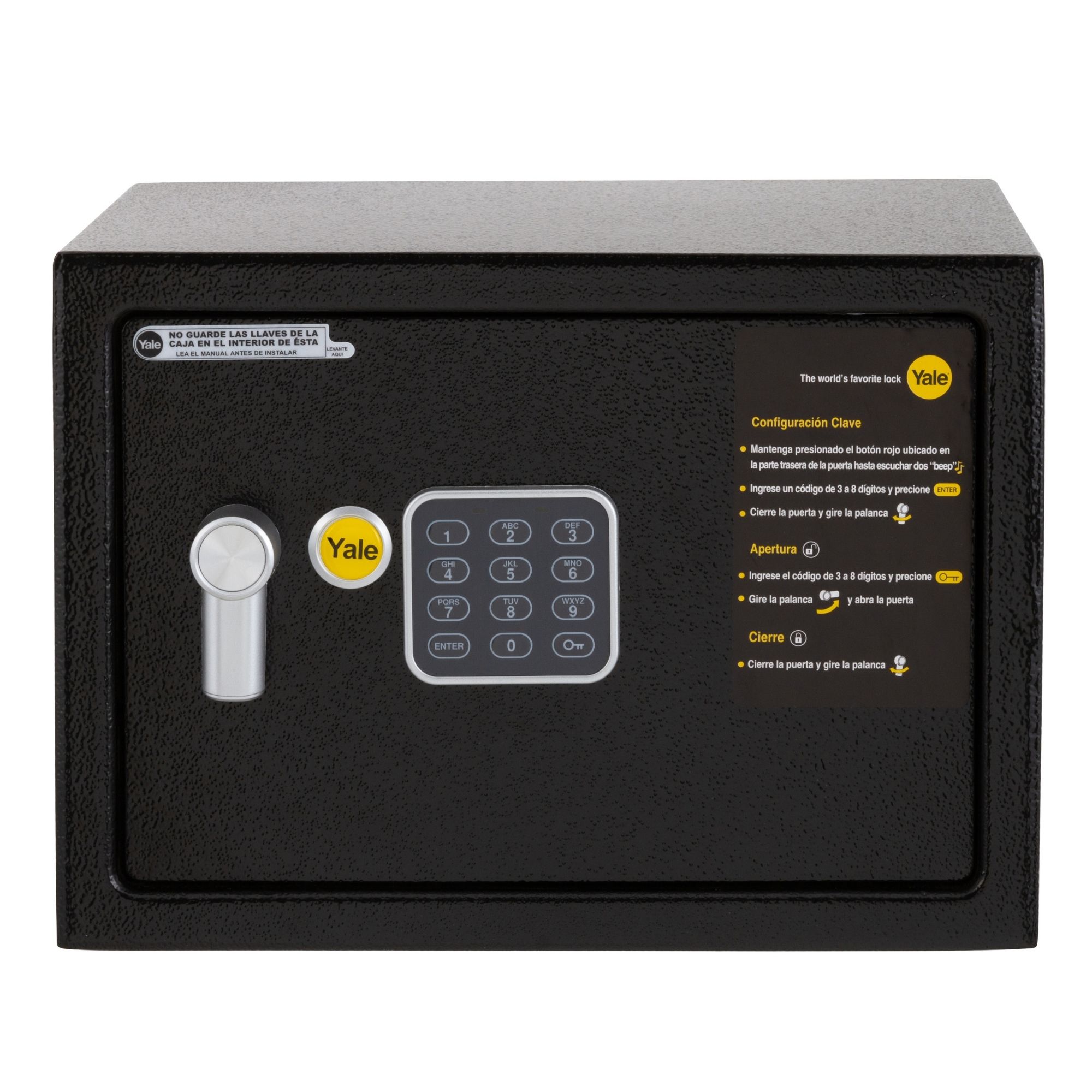 Caja Fuerte De Seguridad Digital Yale Home 16,3 Lts.