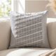 thumbnail image 3 of Pack 2 Cojines Chenille con Flecos 45x45 cm Boho Decorativos - Milos Gris, 3 of 5