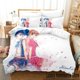 thumbnail image 1 of Aikatsu Bedding Set Duvet Cover Bed Set Quilt Cover Pillowcase Comforter Size Boys Adult Bedding Set Bed Sheets, 1 of 5