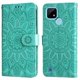thumbnail image 3 of Funda tipo cartera FOXDOCK para Realme C21Y , diseño girasol en relieve, cuero PU, cierre magnético, soporte y tarjetero, 3 of 5