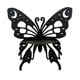 thumbnail image 4 of Estante De Esquina De Mariposa, Decoración De Pared, Estante De Pared Bohemio Para Dormitorio, Granja, Cocina, 4 of 5