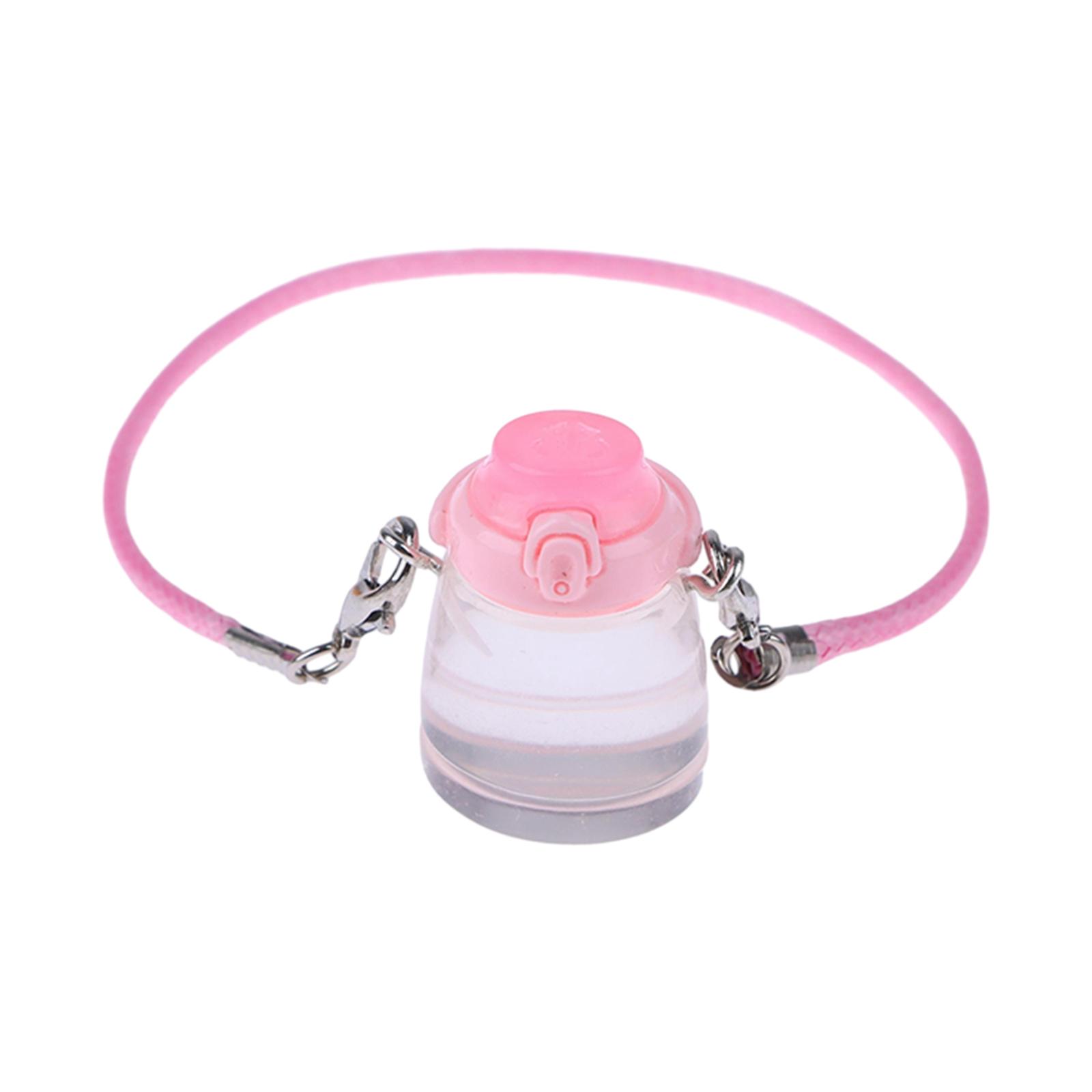 Bothyi - Taza De Agua En Miniatura Para Casa De Muñecas, Accesorios Para Fotos, Mini Habitación, Micropaisaje, Rosa, 1/12