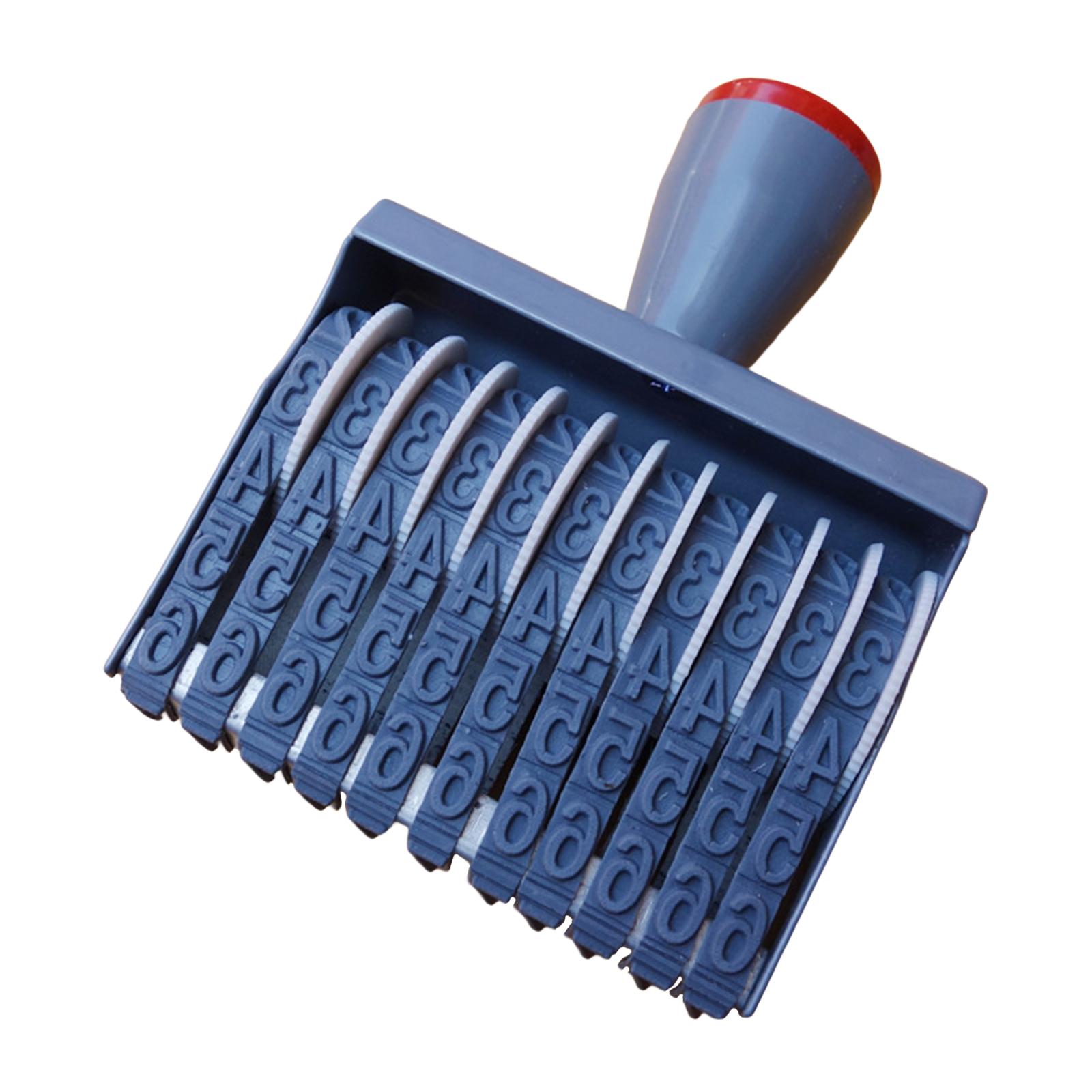 Ioensy - Rueda Número Sello Número Sello Ruedas Rodillos Para Dispositivos De Papelería De Oficina