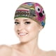 thumbnail image 5 of Hoops y Yoyo Gorro de Natación de Licra, Gorro de Baño de Tela Cómoda, Gorro Elástico Antideslizante para Hombres, Mujeres y Niños, 5 of 6