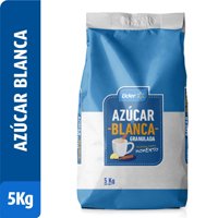 Azúcar Blanca Granulada Bolsa 5 Kg Lider