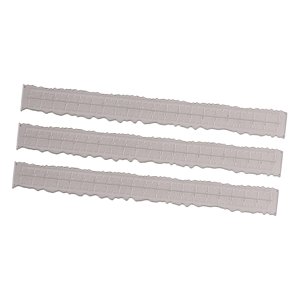 Magideal - 3X Regla De Rasgado De Papel Herramienta De Desgarrador De Papel Herramienta De Medición De Bordes Irregulares Resistentes Regla De Artesanía Regla De