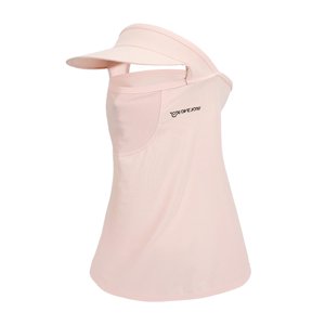 Ioensy - Mascarilla Ligera Protección Uv Bufanda A Prueba De Sol Mujeres Al Aire Libre Verano Rosa