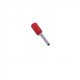 thumbnail image 1 of E0508-R Rojo 0,5mm2 8/14mm 100-unid AWG22 Ferrules Terminal Aislado Crimpeable, 1 of 1