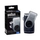 thumbnail image 1 of Afeitadora Braun Pocket M90 a batería con recortador de precisión, 1 of 3