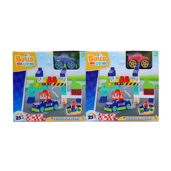 Bloques Maxi Auto Ciudad con Figura Set 25 pzs