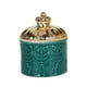 thumbnail image 3 of Organizador De Joyas De Cerámica Con Tapa, Recipiente Para Collar, Decoración De Boda, Verde, 3 of 3