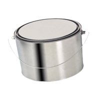 Bothyi - Lata De Pintura Vacía, Contenedor Multiusos Para Almacenar Pintura, Adhesivos, Manualidades, Bricolaje, 2 L