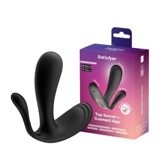 Satisfyer Top Secret+ Connect App Vibrador Doble Estimulación