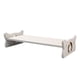 thumbnail image 1 of Soporte elevado para comedero de perros, estación de alimentación, suministros para mascotas, soporte de madera resistente para comedero de mascotas, blanco, 1 of 5