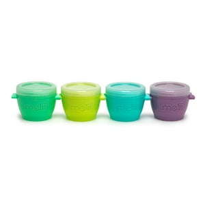 Melii - Pack De 4 Contenedores 118 Ml