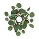 thumbnail image 1 of Decoración De Anillo De Vela De Hoja De Eucalipto Simulada Para Fiestas De Cumpleaños Verde Resistente, 1 of 3
