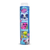 Basic Fun Inc - Juguetes Littlest Pet Shop Trio In Tube Wave 3 Backyard Pets