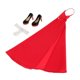 thumbnail image 5 of 1/6 Sexy Vestido Sin Respaldo Ropa Interior Zapatos De Tacón Alto Para Juguetes Calientes Figura Rojo, 5 of 5