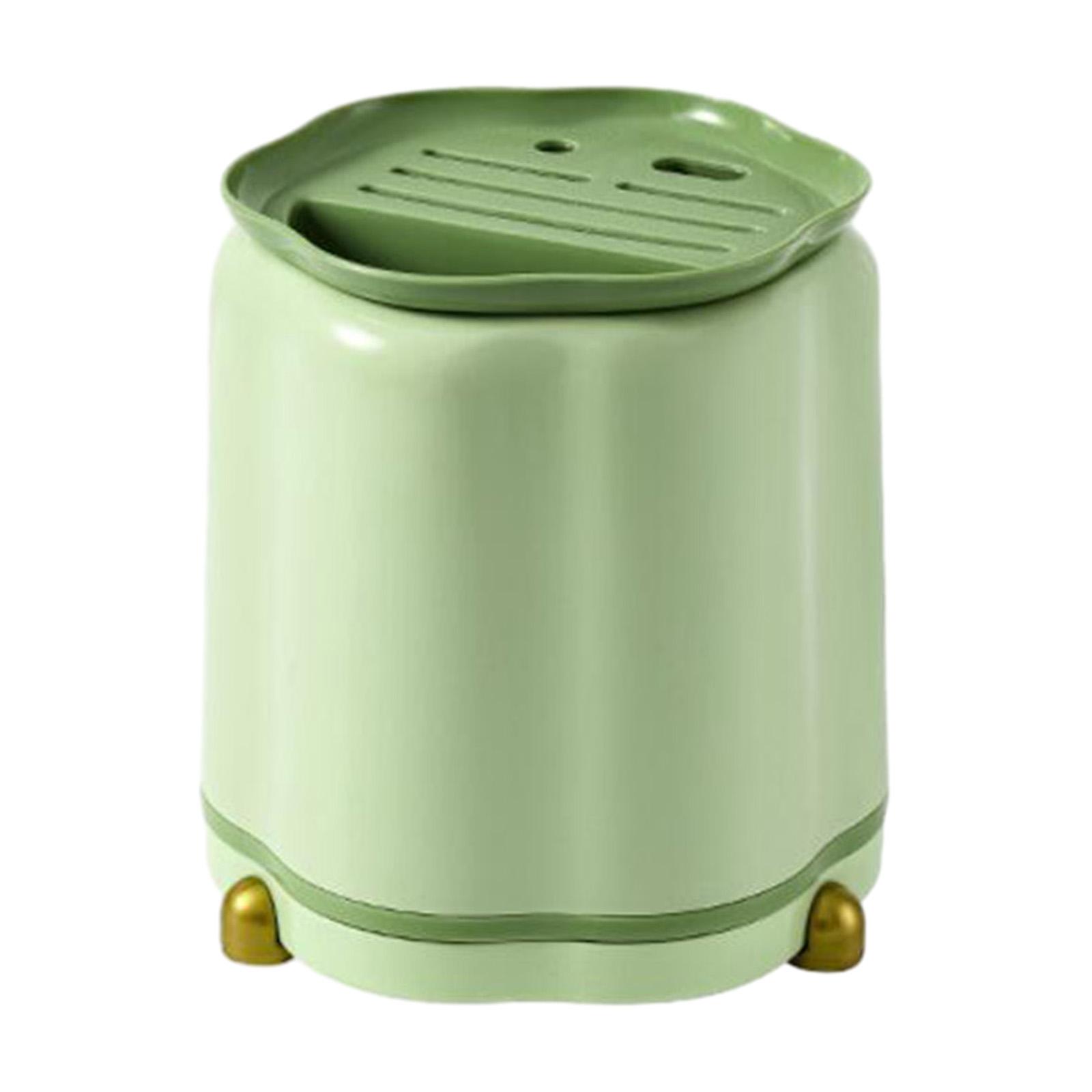 Bothyi - Estante De Secado De Utensilios, Bloque Divisor, Soporte Para Utensilios Para El Hogar, Despensa, Comedor, Verde