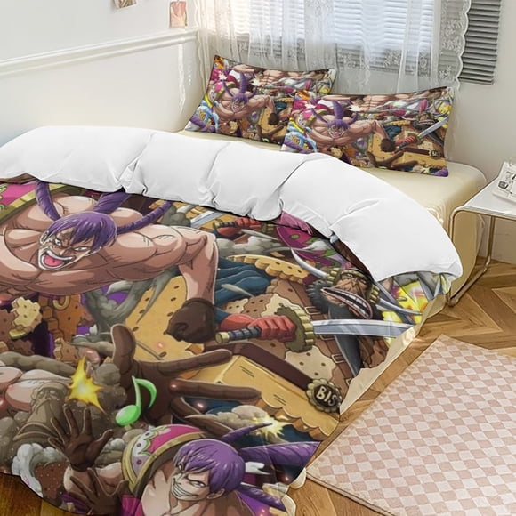 Charlotte Cracker Bed Duvet Cover Funny Anime Cartoon Bedding Sets Lightweight 3 Piece Comforter Sets