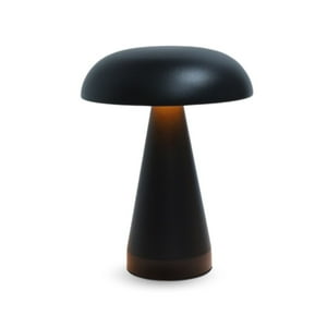 Santú Home & Deco - Lámpara Led De Mesa Recargable Negro