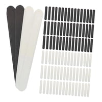 Magideal - 100 Almohadillas Absorbentes Para El Sudor De Gorras, Parches Con Respaldo De Cinta Para Evitar Manchas Y Protección Contra El Sudor Para Gorras De