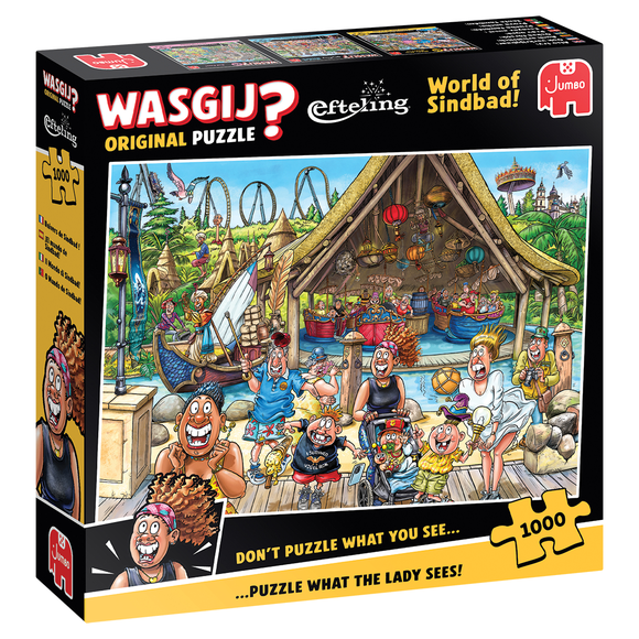 Puzle 1.000 Pz Wasgij, Original Efteling Diset