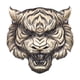 thumbnail image 5 of Tiger Head Auto Emblema Etiqueta Calcomanía Decoración del cuerpo Decorativo Retro Etiqueta universal Insignia para capó de automóvil Parachoques, 5 of 5
