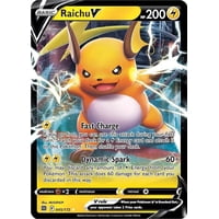 Carta Pokémon Raichu V 045/172 Estrellas Brillantes - Ultra Rara