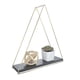 thumbnail image 1 of Repisa Triangular Golden Black 37x10x40cm, 1 of 3