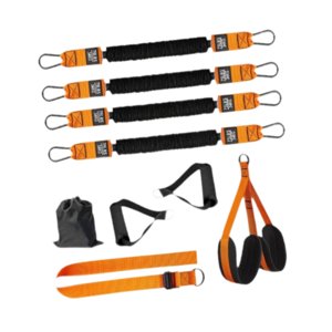 Ioensy - Bandas De Asistencia Para Tirar Hacia Arriba Con Reposapiés/Rodillas Para Estirar El Cuerpo Y Ejercitarse Con Empuñaduras