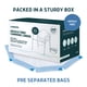 thumbnail image 4 of Commode Liners Value Pack 250 Unidades Ajuste Universal, 4 of 8
