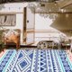 thumbnail image 1 of Alfombra para patio Kalafun 244x305 cm impermeable reversible, 1 of 6
