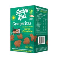 Galletas Granjeritas Sabor Chocolate 115 G Smiley Kids