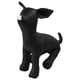 thumbnail image 3 of Maniquíes De Cuero PU Para Perros, Ropa Para Mascotas, Maniquí Con Soporte Para Perros, Modelo Sentado, Juguete, Talla S, Negro, 3 of 5