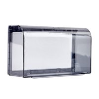 Bothyi - Protector De Receptáculo 118 Tipo Cubierta De Interruptor De Pared Para Oficina Cocina Almacén Negro