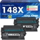 thumbnail image 1 of Cartucho de tóner Cool Toner 148X negro de alto rendimiento de 9.500 páginas, 1 of 6