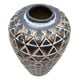 thumbnail image 4 of Florero Jarrón De Cerámica Diseño Nórdico Gris Con Tapa, 4 of 5