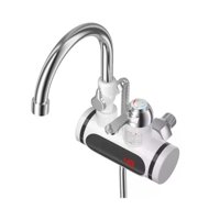 Total Upgrate - Grifo Llave Calentador De Agua Para Cocina Gira 360° Led