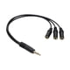 thumbnail image 1 of Cable De Extensión Divisor De Auriculares Sin Interferencias Para Auriculares De Teléfono Portátil De 1 A 3, 1 of 5