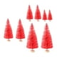 thumbnail image 1 of 8 Adornos De Pino En Miniatura De Escritorio Para Escritorio, Fiesta De Navidad, Vacaciones, Rojo, 1 of 5