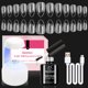 thumbnail image 1 of Kit de uñas de gel con forma de almendra con forma de escarabajos con 504 puntas, 1 of 6