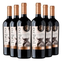 Toreto - 6 Vinos Gran Rva Merlot, 750 Ml, 14%