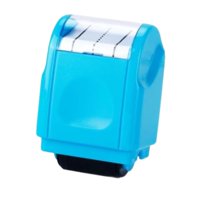 Magideal - Sello De Rodillo Para Practicar Líneas Discontinuas De Escritura A Mano, Sello De Rodillo Para Estudiantes, Hogar, Jardín De Infantes, Oficina, Hogar, Adultos Azul