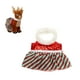 thumbnail image 1 of Vestido Build A Bear colección Merry Mision verde rojo, 1 of 2