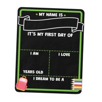 Bothyi - El Primer Día De La Junta Escolar Firma A La Escuela De Regreso A La Escuela Para Niños En Preescolares De La Escuela 35X28Cm