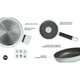 thumbnail image 4 of Bateria De Cocina 7 Piezas Soho Mint Aluminio Forjado, 4 of 7