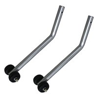 Magideal - Juego De 2 Piezas Antivuelco Para Sillas De Ruedas, Ruedas Pequeñas De Fácil Instalación, Ruedas Antivuelco, Ruedas Para Sillas De Ruedas Para Pacient