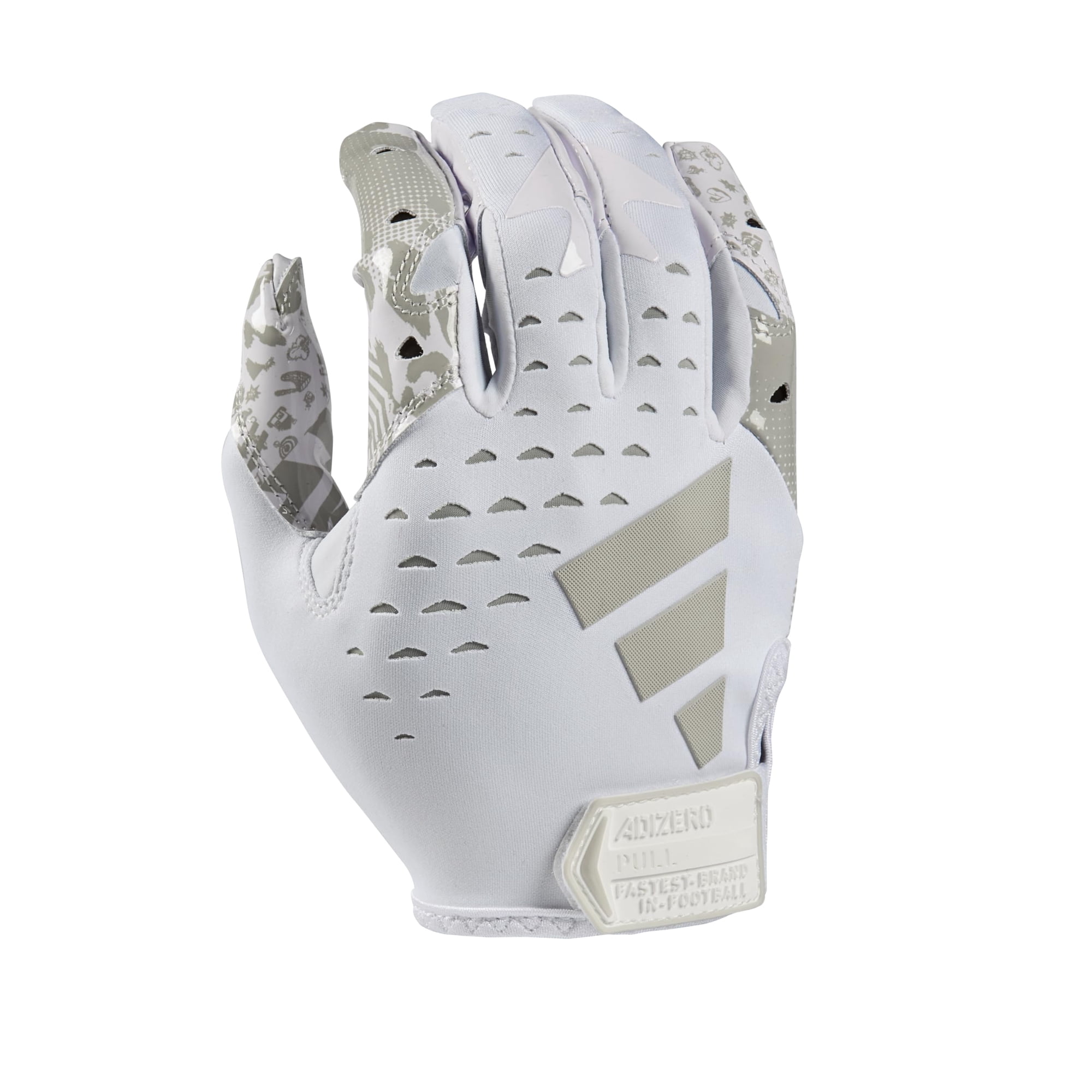 Guantes De Fútbol Adidas Adizero 13 Moments Blanco/plateado