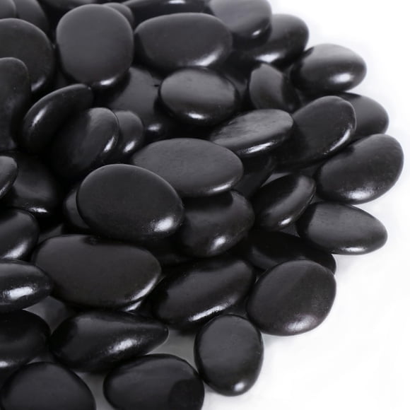 Piedras de río Calofulston negro natural 4,5 kg (2‑4 cm)